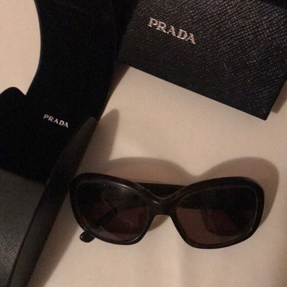 Prada tortoise sunglasses